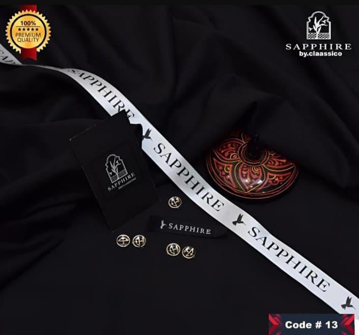 Men’s Unstitched Wash And Wear Plain Suit