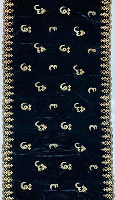 Women's Velvet Embroidered Shawl