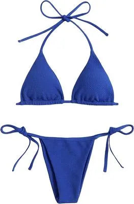 Silk Plain Light Weight Bikini Set