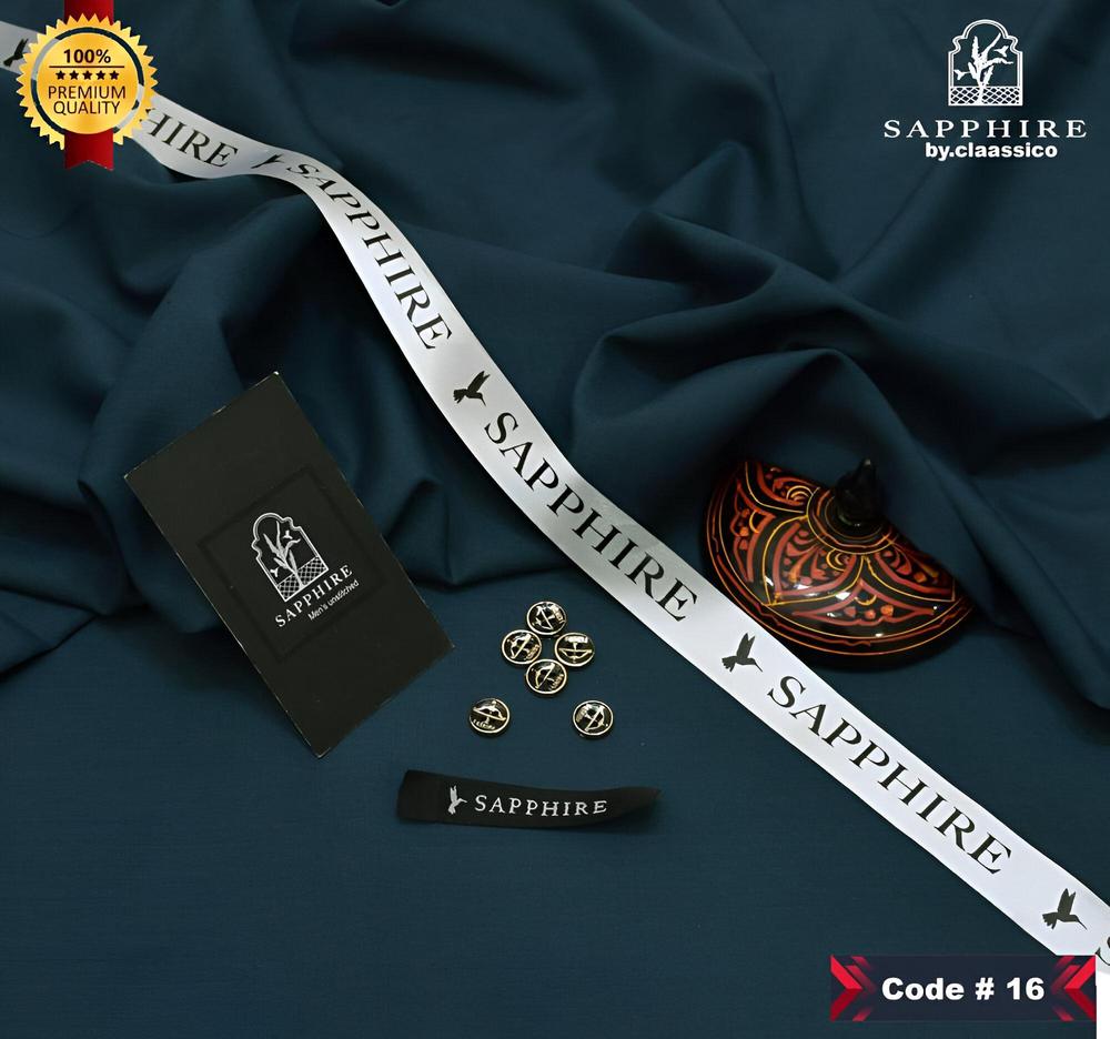 Men’s Unstitched Wash And Wear Plain Suit