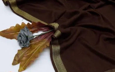 Women's Pashmina Wool Zari Tilla Shawl