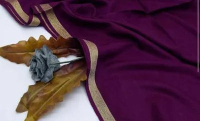 Women's Pashmina Wool Zari Tilla Shawl