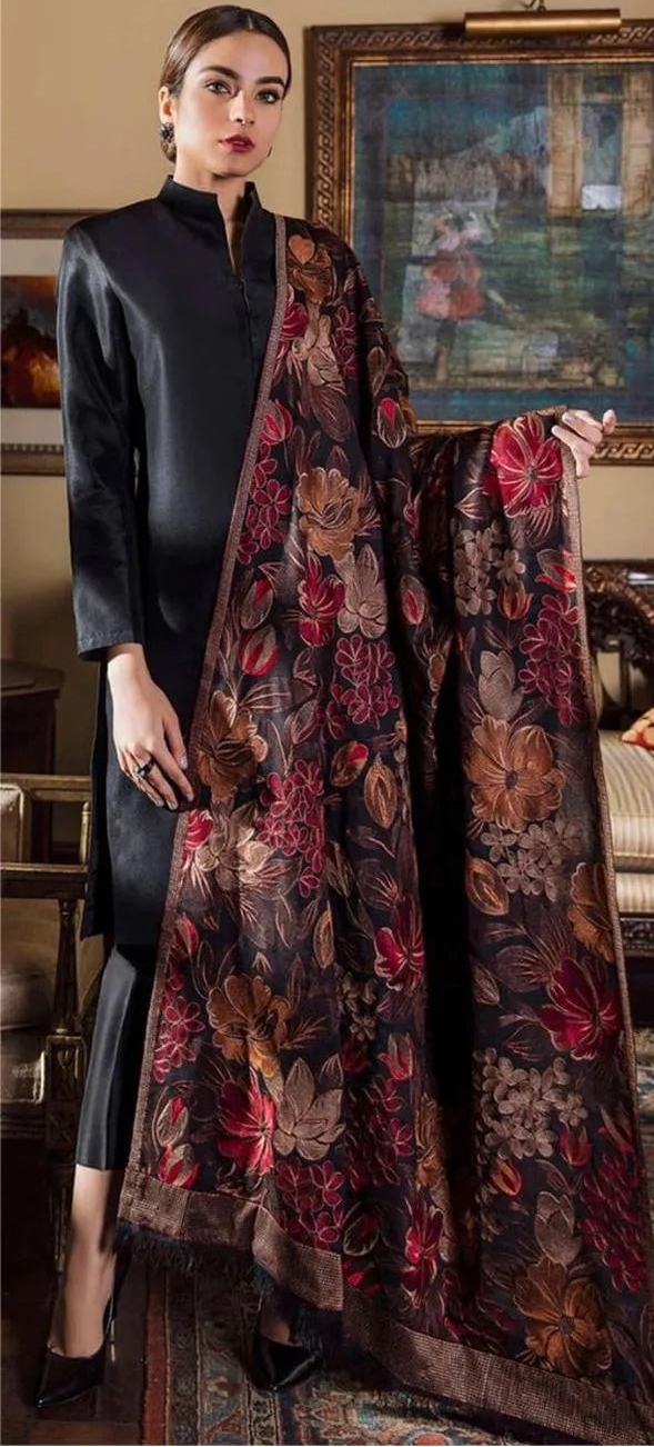 Women's Karandi Embroidered Shawl