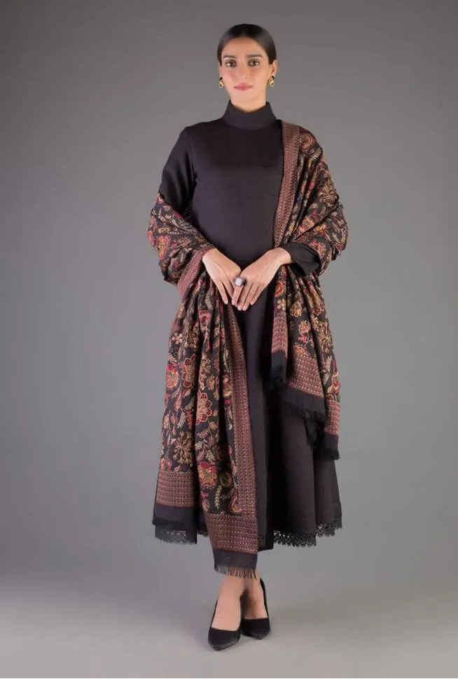 Women's Karandi Embroidered Shawl